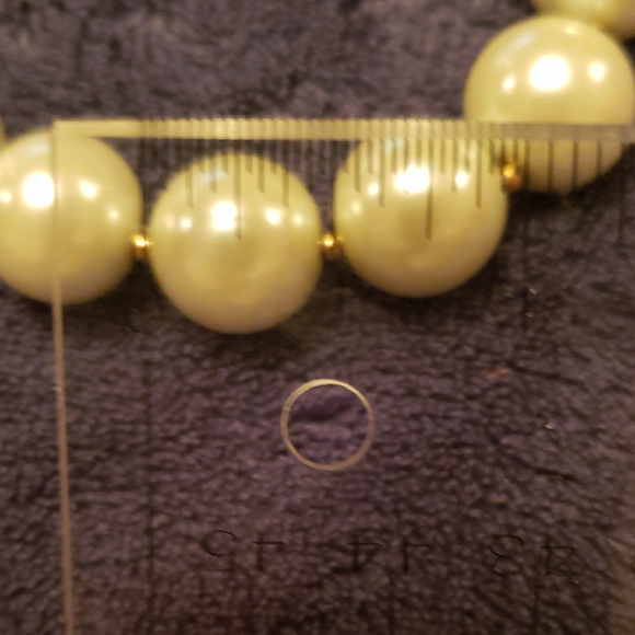 Anne Klein Faux Pearl Necklace, 17" Without Chain Clasp - Picture 6 of 6